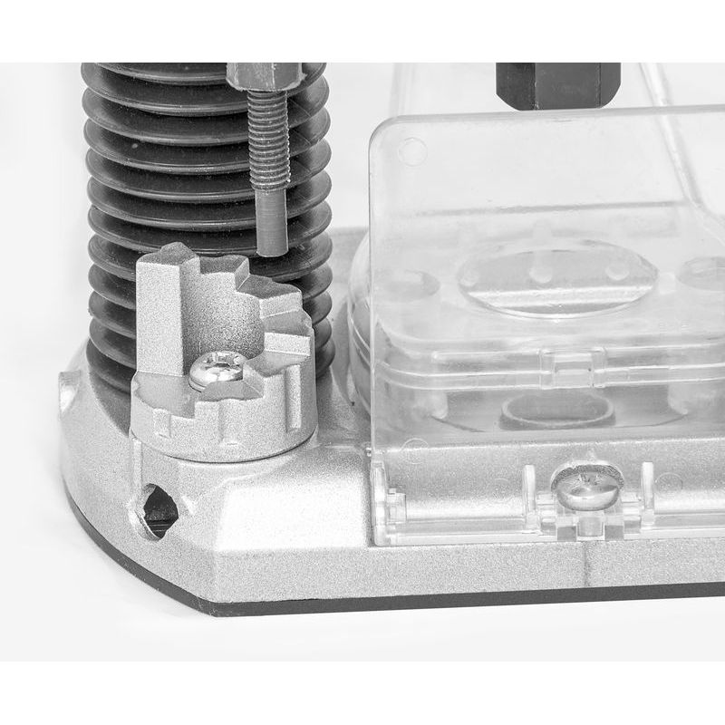 Casa si Gradina - Constructii - Scule electrice si accesorii - Masini de frezat - Masina de frezat verticala 1200 AE Guede 58117, 1200 W, suport bucsa elastica 6+8 mm - Infinity.ro