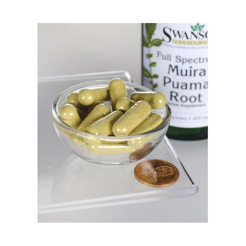 Ingrijire personala si Cosmetice - Sanatate si wellness - Suplimente alimentare - Vitamine si minerale - Swanson Muira Puama, 250 mg (10:1)- 60 Capsule - Infinity.ro