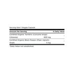 Ingrijire personala si Cosmetice - Sanatate si wellness - Suplimente alimentare - Vitamine si minerale - Swanson Turmeric & Black Pepper, 60 Capsule - Infinity.ro