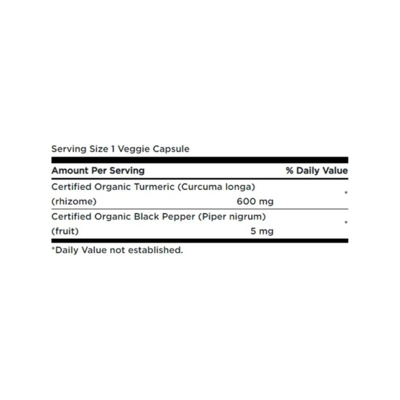 Ingrijire personala si Cosmetice - Sanatate si wellness - Suplimente alimentare - Vitamine si minerale - Swanson Turmeric & Black Pepper, 60 Capsule - Infinity.ro