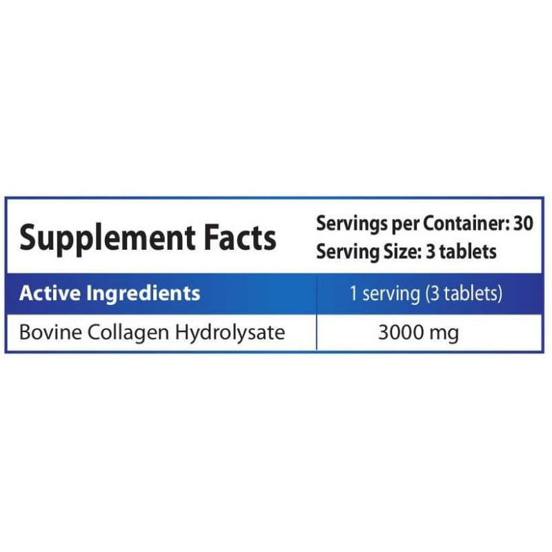 Ingrijire personala si Cosmetice - Sanatate si wellness - Suplimente alimentare - Vitamine si minerale - HS Labs Colagen Hidrolizat 1000 mg 90 Tablete - Infinity.ro