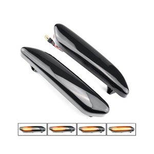 Set 2 Semnalizari Aripa Dinamice Secventiale cu Sticla Fumurie Mini Cooper R60 Countryman, R61 Paceman