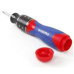 Casa si Gradina - Constructii - Scule electrice si accesorii - Seturi si accesorii pentru gaurit si insurubat - Set surubelnita cu clichet si biti Workpro W021407, 32 de piese - Infinity.ro