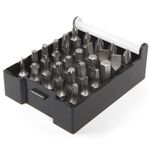 Casa si Gradina - Constructii - Scule electrice si accesorii - Seturi si accesorii pentru gaurit si insurubat - Set surubelnita cu clichet si biti Workpro W021407, 32 de piese - Infinity.ro