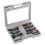 Casa si Gradina - Constructii - Scule de mana si unelte - Surubelnite - Trusa surubelnite si biti Mannesmann 1190-21, 21 piese - Infinity.ro