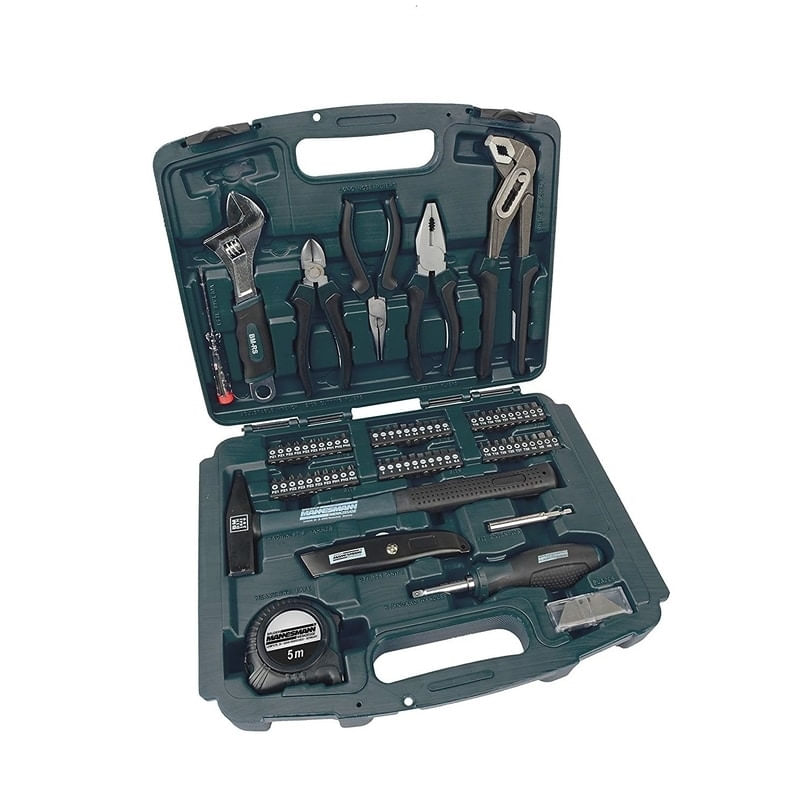 Casa si Gradina - Constructii - Depozitare, transport si protectie - Organizatoare si cutii scule - Trusa de scule combinata Mannesmann 29087, 163 piese - Infinity.ro