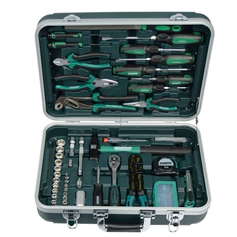 Casa si Gradina - Constructii - Depozitare, transport si protectie - Organizatoare si cutii scule - Trusa de scule combinata cu trei sertare Mannesmann 29089, 108 piese - Infinity.ro