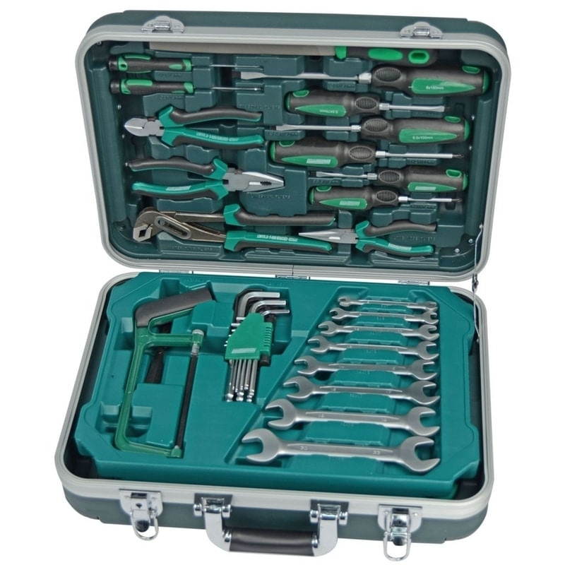 Casa si Gradina - Constructii - Depozitare, transport si protectie - Organizatoare si cutii scule - Trusa de scule combinata cu trei sertare Mannesmann 29089, 108 piese - Infinity.ro