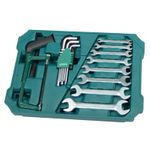 Casa si Gradina - Constructii - Depozitare, transport si protectie - Organizatoare si cutii scule - Trusa de scule combinata cu trei sertare Mannesmann 29089, 108 piese - Infinity.ro