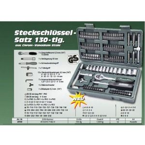 Trusa de scule Mannesmann 29166, 130 piese