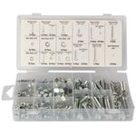 Casa si Gradina - Constructii - Depozitare, transport si protectie - Organizatoare si cutii scule - Trusa suruburi, piulite si saibe Toolland HAS06, 240 piese - Infinity.ro