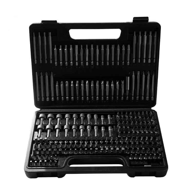 Casa si Gradina - Constructii - Scule electrice si accesorii - Seturi si accesorii pentru gaurit si insurubat - Trusa de biti Troy 22310, 208 piese - Infinity.ro