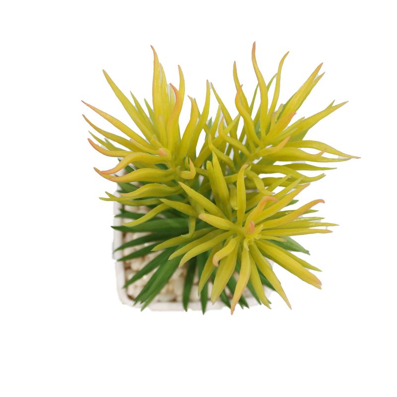 Casa si Gradina - Decoratiuni - Obiecte decorative - Plante artificiale - Aranjament Floral Artificial, Verde, Plastic, 17Cm - Verde, Plastic, 17cm - Infinity.ro