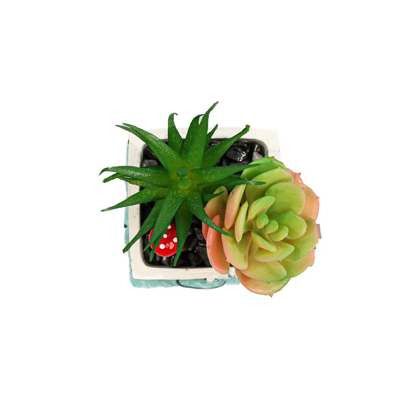 Casa si Gradina - Decoratiuni - Obiecte decorative - Plante artificiale - Aranjament Sailing Vessel, Verde, Plastic, 11Cm - Verde, Plastic, 11cm - Infinity.ro