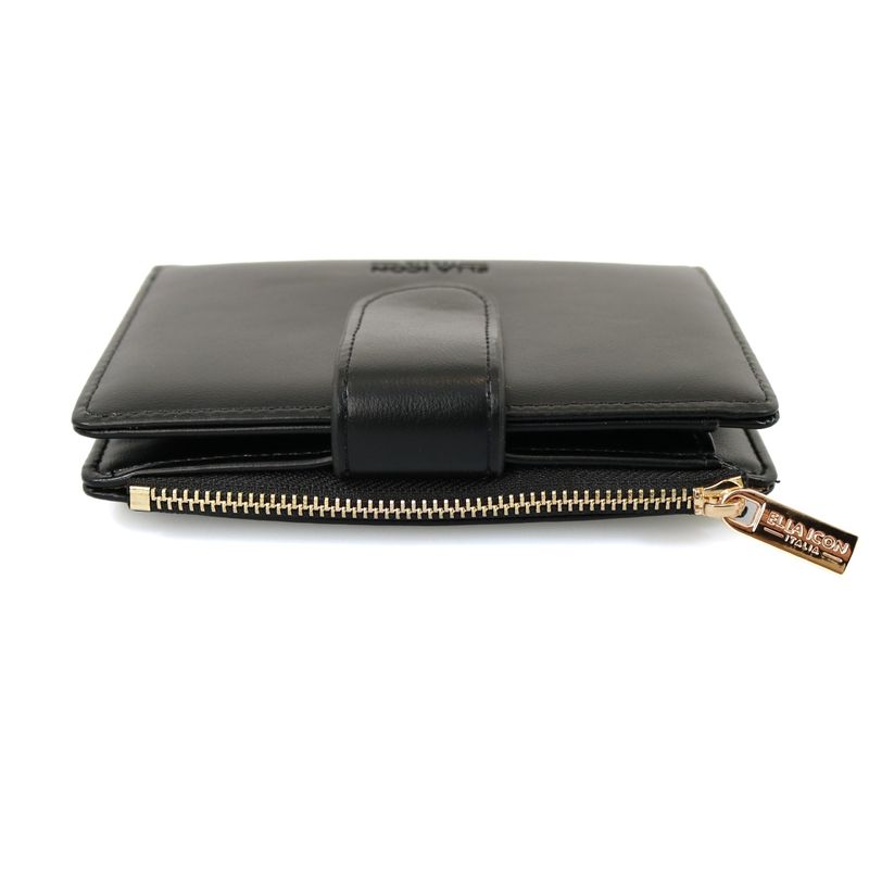 Fashion, accesorii si bijuterii - Femei - Accesorii femei - Portofele femei - Portofel de dama Click, Ella Icon, Negru, 14x10cm - Infinity.ro