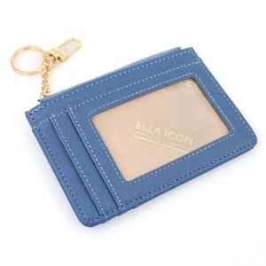 Etui pentru carduri Sim, Ella Icon, Albastru, 12x9cm