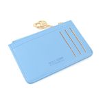 Fashion, accesorii si bijuterii - Femei - Accesorii femei - Portofele femei - Etui pentru carduri Casual, Ella Icon, Albastru, 14x9cm - Infinity.ro