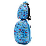 Sport si Outdoor - Articole de voiaj - Trolere - Troler pentru copii Joystick Albastru 46X30X24 - Infinity.ro