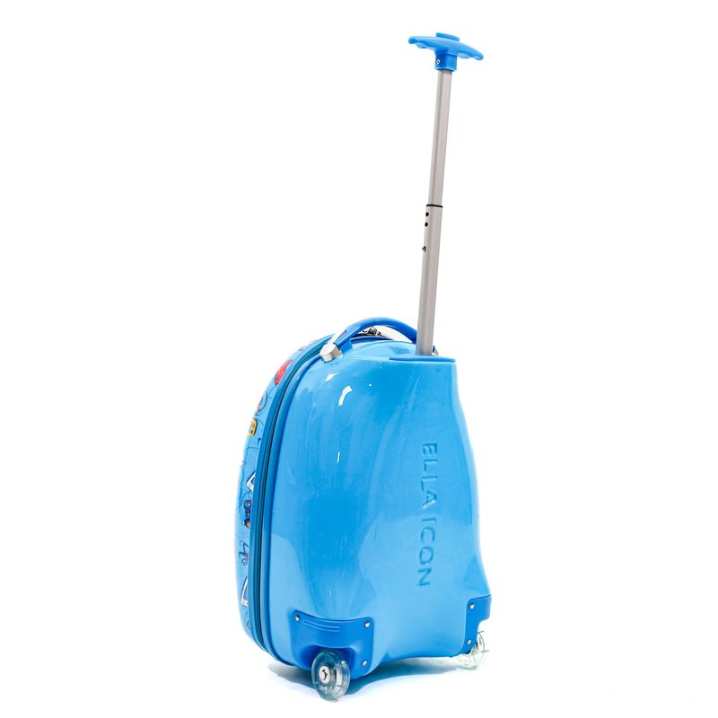 Sport si Outdoor - Articole de voiaj - Trolere - Troler pentru copii Joystick Albastru 46X30X24 - Infinity.ro