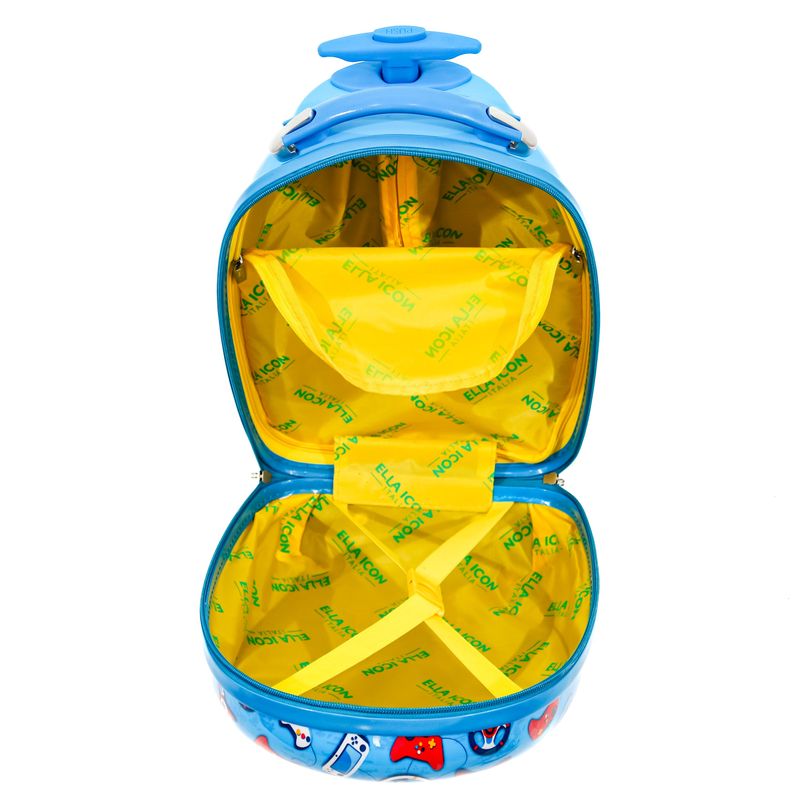 Sport si Outdoor - Articole de voiaj - Trolere - Troler pentru copii Joystick Albastru 46X30X24 - Infinity.ro