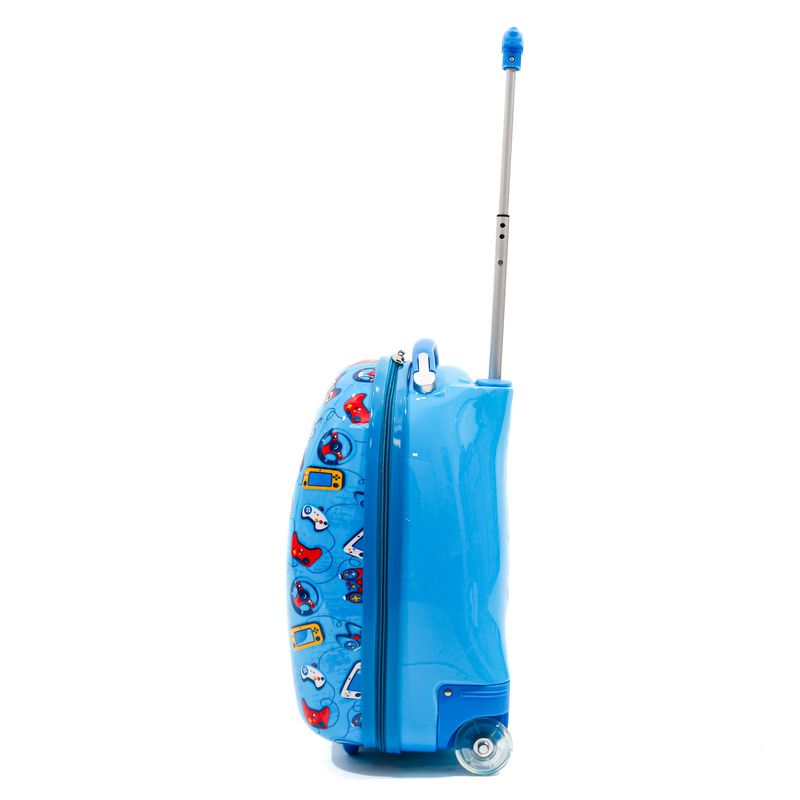 Sport si Outdoor - Articole de voiaj - Trolere - Troler pentru copii Joystick Albastru 46X30X24 - Infinity.ro