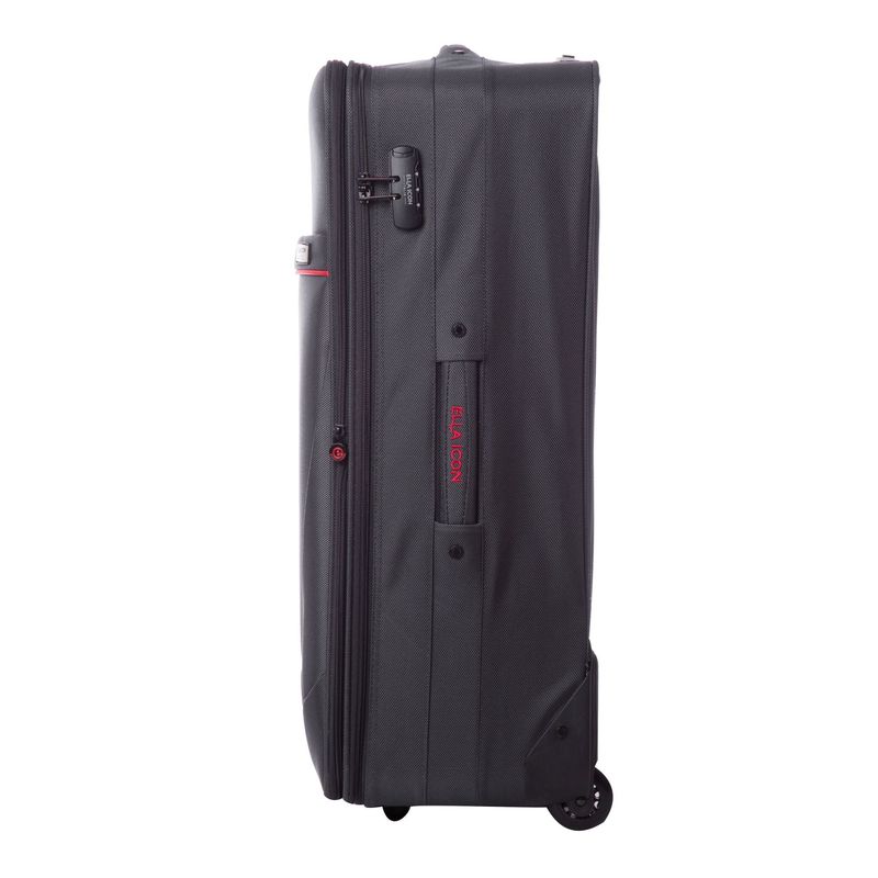 Sport si Outdoor - Articole de voiaj - Trolere - Troler Carla Gri Cu Rosu 74 Cm - 1186 - Infinity.ro