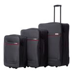 Sport si Outdoor - Articole de voiaj - Trolere - Troler Carla Gri Cu Rosu 74 Cm - 1186 - Infinity.ro