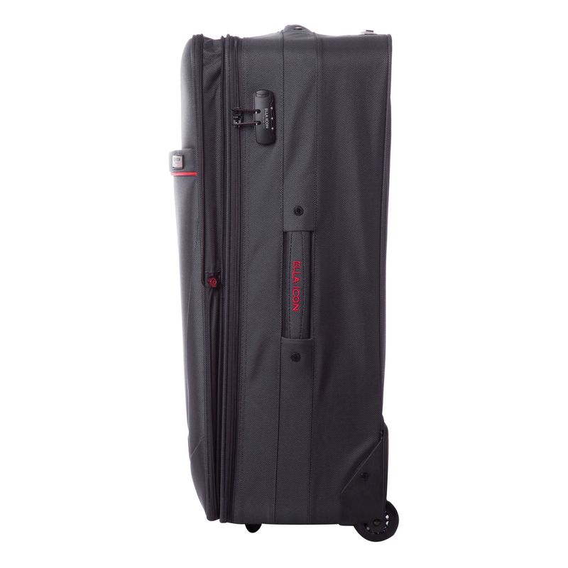 Sport si Outdoor - Articole de voiaj - Trolere - Troler Carla Gri Cu Rosu 74 Cm - 1186 - Infinity.ro