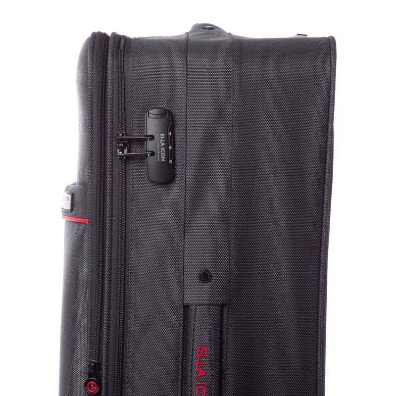 Sport si Outdoor - Articole de voiaj - Trolere - Troler Carla Gri Cu Rosu 74 Cm - 1186 - Infinity.ro