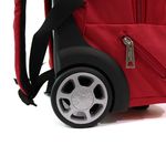 Sport si Outdoor - Articole de voiaj - Trolere - Rucsac Tip Troler Atena Rosu 49x35x23 cm - Infinity.ro