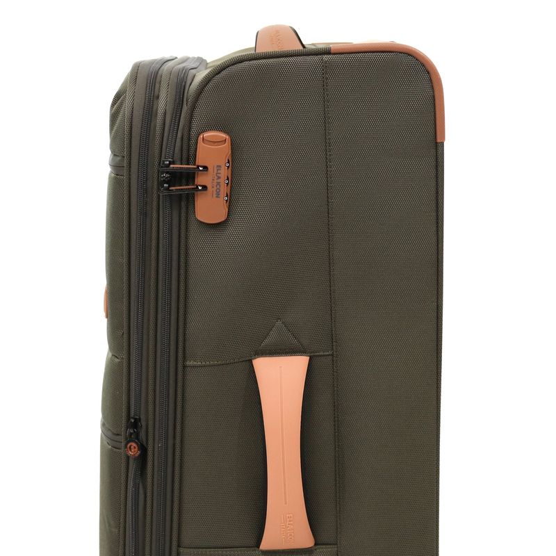 Sport si Outdoor - Articole de voiaj - Trolere - Ella Icon - Troler Textil Atena - Verde | 77X46X31 Cm - Infinity.ro