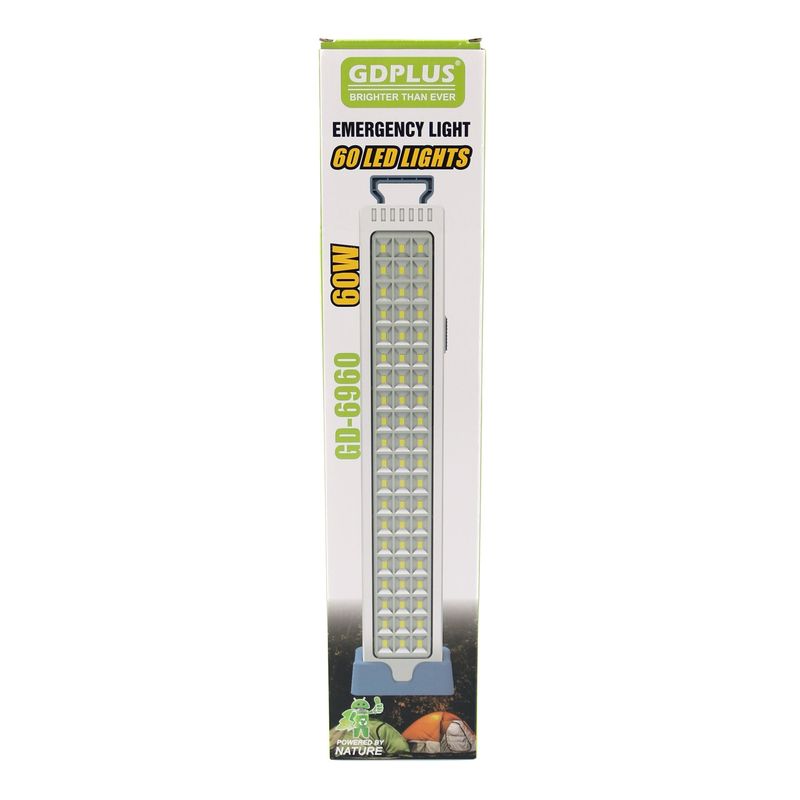 Casa si Gradina - Corpuri si surse de iluminat - Iluminat exterior - Lampi solare - Lampa LED GDPLUS portabila 60W GD-6960 - Infinity.ro