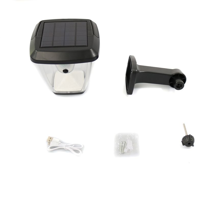 Casa si Gradina - Corpuri si surse de iluminat - Iluminat exterior - Lampi solare - Lampa solara GDPLUS pentru gradina cu senzor de miscare 30W GD-2204-B - Infinity.ro