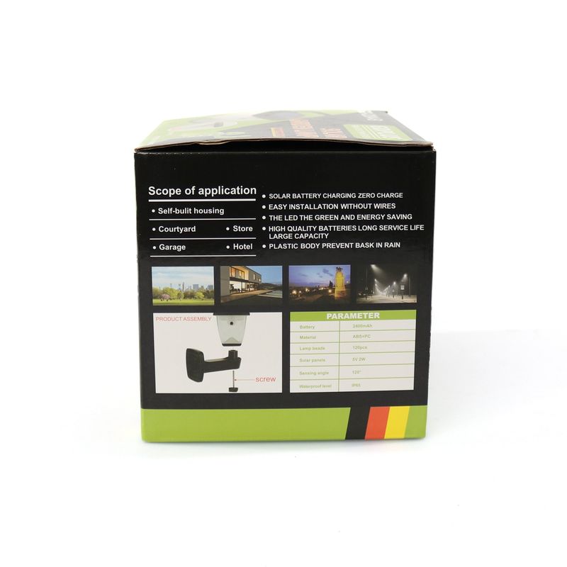 Casa si Gradina - Corpuri si surse de iluminat - Iluminat exterior - Lampi solare - Lampa solara GDPLUS pentru gradina cu senzor de miscare 30W GD-2204-B - Infinity.ro