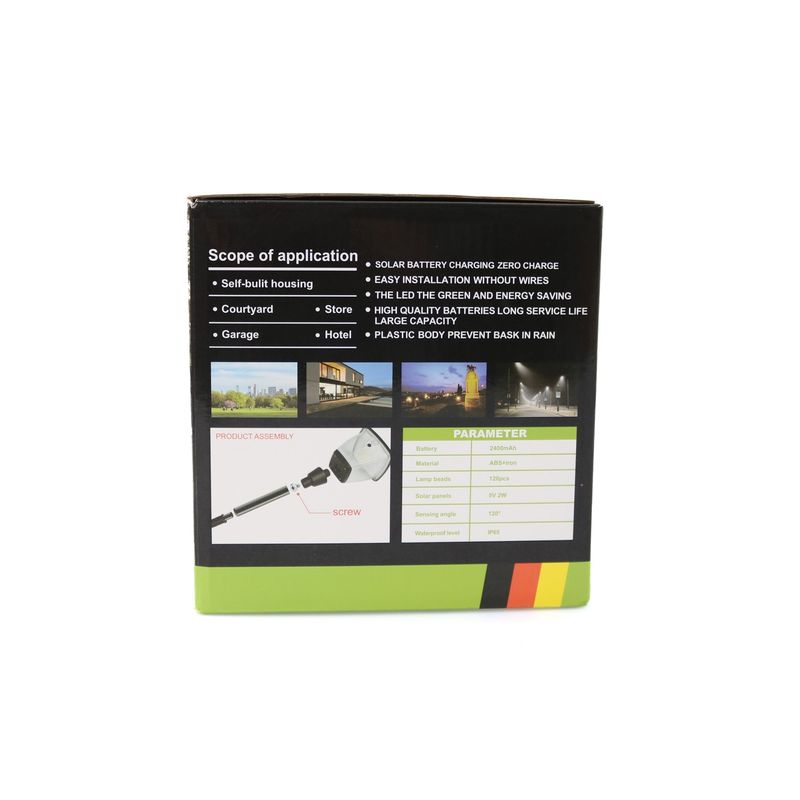 Casa si Gradina - Corpuri si surse de iluminat - Iluminat exterior - Lampi solare - Lampa solara GDPLUS pentru gradina 30W GD-2204-D - Infinity.ro