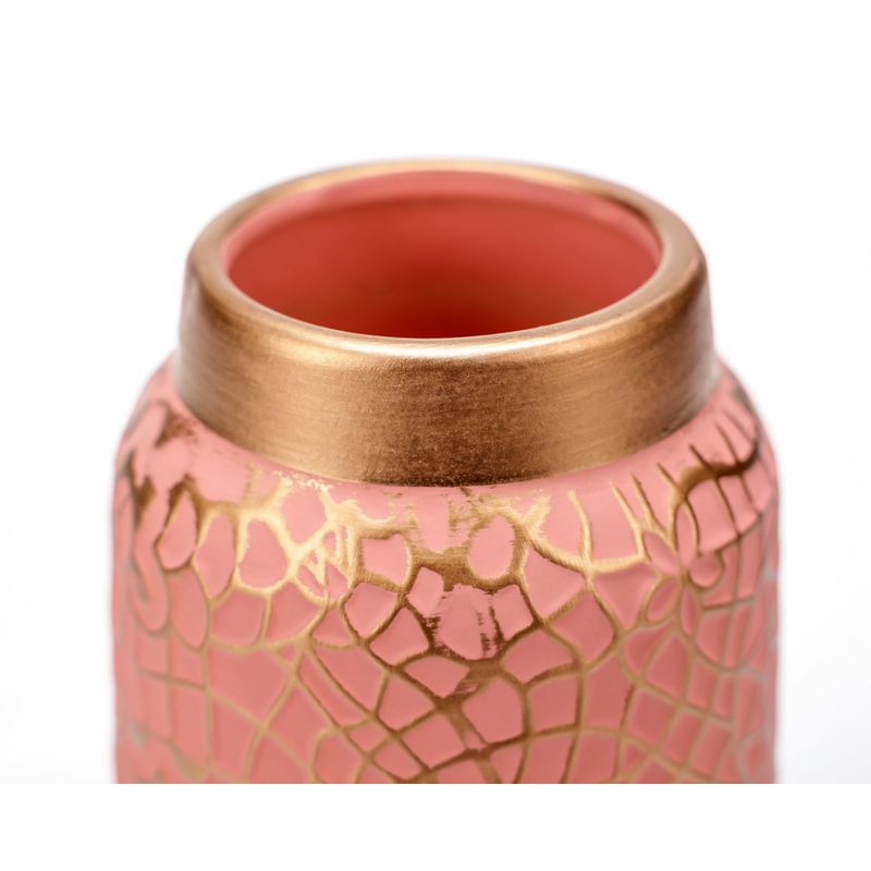 Casa si Gradina - Decoratiuni - Obiecte decorative - Vaze si boluri decorative - Vaza decorativa "Curves" roz - Infinity.ro