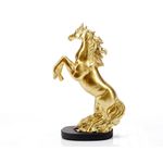 Casa si Gradina - Decoratiuni - Obiecte decorative - Accesorii decorative - Statueta "Horse" Gold in rasina - Infinity.ro