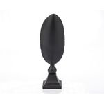 Casa si Gradina - Decoratiuni - Obiecte decorative - Accesorii decorative - Statueta "Feather" Black din rasina - Infinity.ro
