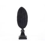 Casa si Gradina - Decoratiuni - Obiecte decorative - Accesorii decorative - Statueta "Feather" Black din rasina - Infinity.ro