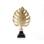 Casa si Gradina - Decoratiuni - Obiecte decorative - Accesorii decorative - Statueta "Leaf " Gold din rasina - Infinity.ro