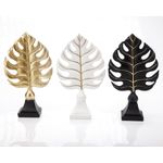 Casa si Gradina - Decoratiuni - Obiecte decorative - Accesorii decorative - Statueta "Leaf " Gold din rasina - Infinity.ro
