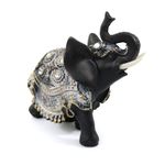 Casa si Gradina - Decoratiuni - Obiecte decorative - Accesorii decorative - Statueta Lucky Black Elephant din rasina, Negru, 13cm - Infinity.ro