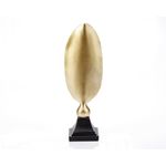 Casa si Gradina - Decoratiuni - Obiecte decorative - Accesorii decorative - Statueta "Feather" Gold din rasina - Infinity.ro