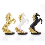 Casa si Gradina - Decoratiuni - Obiecte decorative - Accesorii decorative - Statueta "Horse" Gold in rasina - Infinity.ro