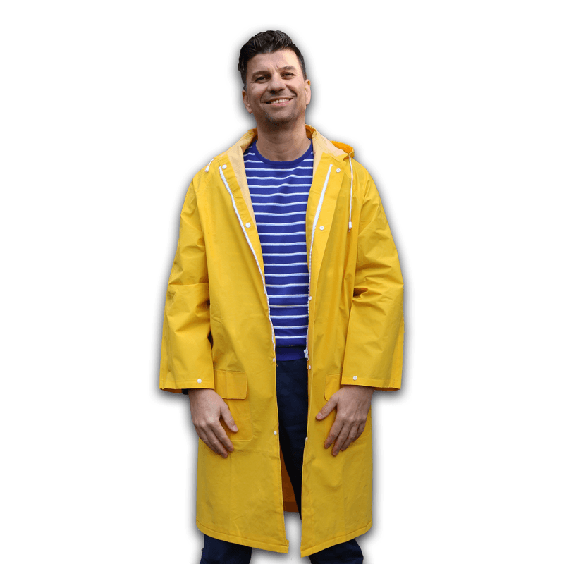 Casa si Gradina - Constructii - Echipamente de lucru - Imbracaminte protectia muncii - Pelerina de Ploaie - Model Easy Fit - Galben - BSP Guard - XL - Infinity.ro