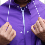 Casa si Gradina - Constructii - Echipamente de lucru - Imbracaminte protectia muncii - Pelerina de Ploaie - Model Easy Fit - Mov - BSP Guard - XL - Infinity.ro