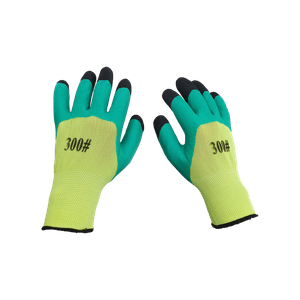 Manusi de Lucru - Turcoaz cu Negru si Galben Neon - BSP Guard