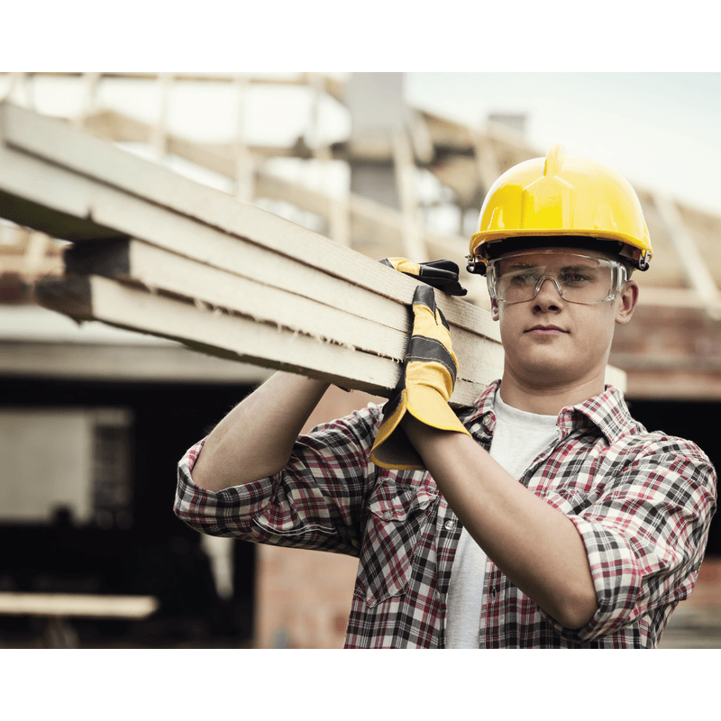 Casa si Gradina - Constructii - Echipamente de lucru - Manusi protectia muncii - Manusi de Lucru - Albastru cu Negru si Gri - BSP Guard - Infinity.ro