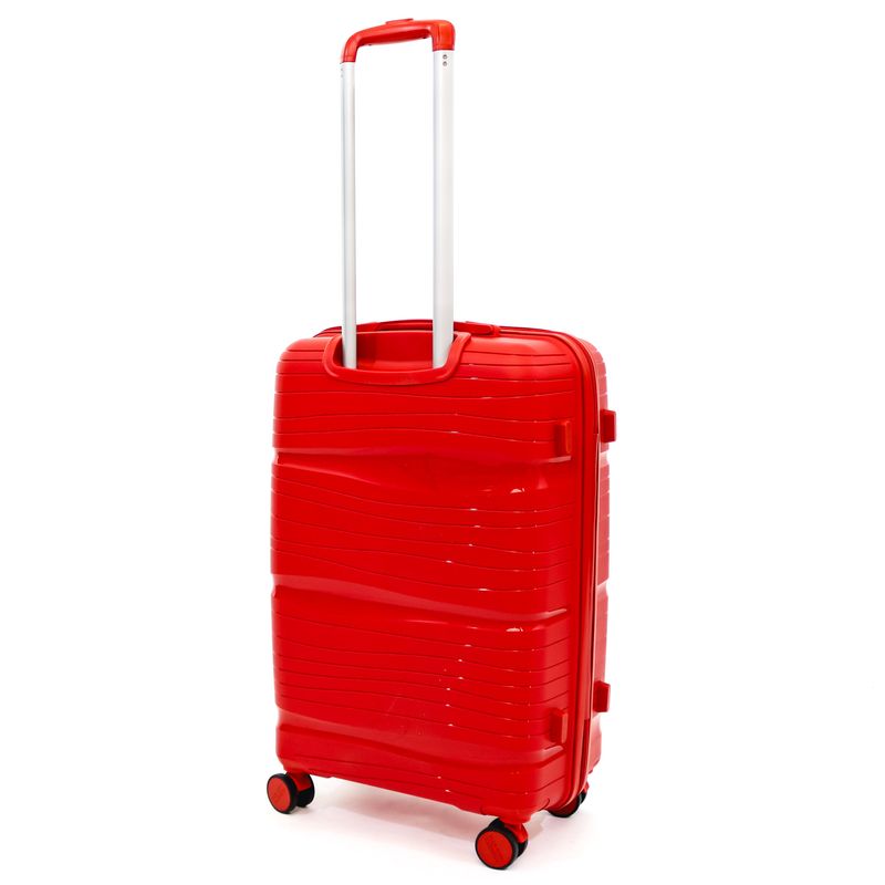 Sport si Outdoor - Articole de voiaj - Trolere - Troler Waves, Rosu, 66X43X26 cm - Infinity.ro