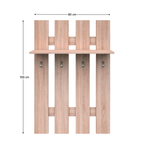 Casa si Gradina - Mobilier - Organizare si depozitare - Cuiere - Cuier 80 , stejar Sonoma, TOPTY TIP 29 - Infinity.ro